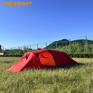 <span class=keywords><strong>Tente</strong></span> ultralégère haut de gamme pour 2 personnes Double couches Poteaux en aluminium 4 saisons <span class=keywords><strong>et</strong></span> tissu maillé pour la randonnée <span class=keywords><strong>Tente</strong></span> <span class=keywords><strong>tunnel</strong></span> d'alpinisme - Product Image 4