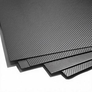 Lámina de Fibra de Carbono SHENYU 3k Twill Mate de 500x600 mm - Product Image 1