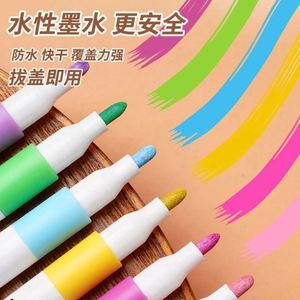 Marcadores de Pizarra Magnéticos Personalizados de Fábrica, No Tóxicos, Sin Polvo, Tinta de Borrado en Seco, 8 Colores, para Oficina y Escuela, con Logotipo, Hecho en EE. UU. - Product Image 2
