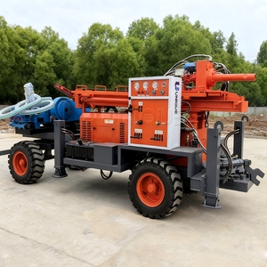 Mobiele diesel aangedreven rupsboormachine voor grondwaterputten, China, 200m hydraulische boorputboormachine - Product Image 3