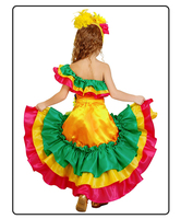 Robes de bal pour enfants de carnaval, costumes de scène, style ethnique, costumes de cosplay, tenue de scène pour fête