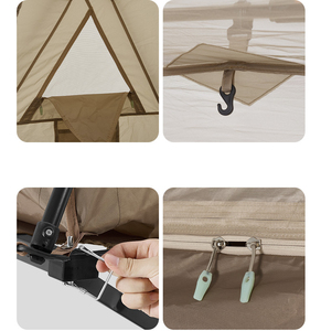 Tente de type A automatique pour l'extérieur, protection contre la pluie <span class=keywords><strong>et</strong></span> le soleil, facile à construire, tente de camping-149 - Product Image 6