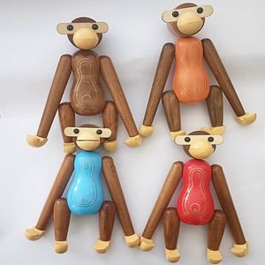 Soporte de Madera Creativo con Diseño de Mono para Teléfono, Soporte de Escritorio para Teléfono, Adorno Artesanal de Mono Colgante para Decoración del Hogar y Escritorio - Product Image 2