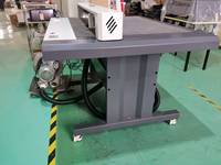 JKF6090 Flachbett-Schneidemaschine mit Vakuumtisch, Servomotor und CCD-Schneideplotter