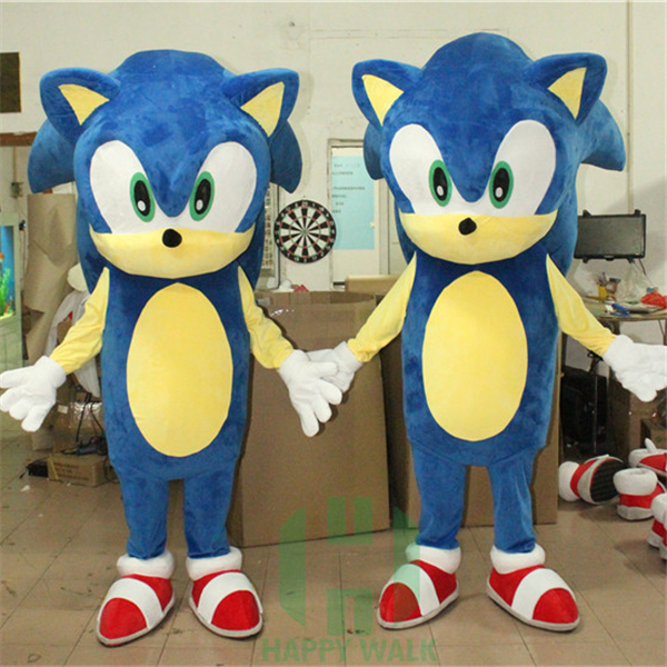 Костюм персонажа мультфильма HI CE Sonic, костюм талисмана для взрослых, костюм талисмана высокого качества