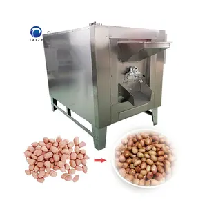 Máquina automática de torrefação de sementes de girassol, torrador de coco, amendoim, pistache e feijão