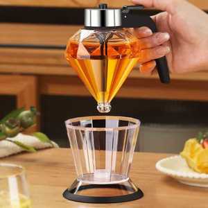 <span class=keywords><strong>Bouteille</strong></span> de distributeur de jus de sirop sûre en gros 200ml distributeur de miel en verre <span class=keywords><strong>bouteille</strong></span> de goutte d'huile transparente - Product Image 3