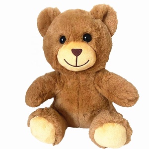 Orsacchiotti di Peluche Economici all'Ingrosso da 20 cm, Orsetto Marrone con Maglietta Personalizzata con LOGO e Felpa Nera - Product Image 5