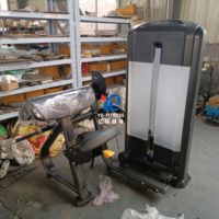 YG-6021 Machine à curls avec bras courbé à 45 degrés et sélection de charge par pignon, équipement de musculation pour l'entraînement musculaire