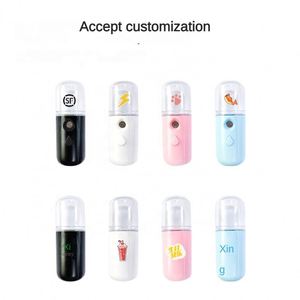 2026 New Arrivals Personal Gift Sets Mini Usb Portable Skin Care Mister <b>Spray</b> Beauty Nano Facial Mist Sprayer Pink - Product Image 4