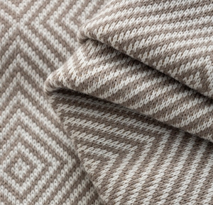 Couverture en tricot nordique écologique, <span class=keywords><strong>fine</strong></span> mais chaude, <span class=keywords><strong>couette</strong></span> de voyage, jeté géométrique portable, décoration de canapé d'hôtel, salle de bain - Product Image 5