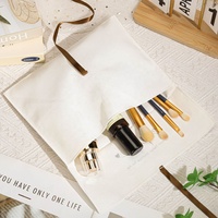 Pochette en coton sergé imprimée avec logo personnalisé pour robe, sac à main de luxe haut de gamme, cadeau, portefeuille, emballage de vêtements, pochette enveloppe en coton