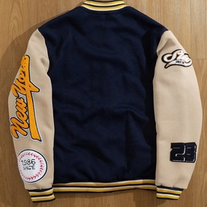 Chaqueta Varsity de Béisbol para Hombre de Alta Calidad con Diseño Personalizado 3D, Gráficos de Chenille y Bordado de Toalla con Letras - Product Image 2