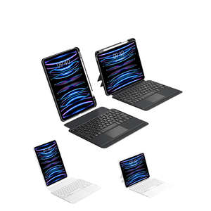 2025 produk baru <span class=keywords><strong>Keyboard</strong></span> magnetik untuk Apple iPad generasi ke-10 10.9 kustom RGB Backlit Split casing pelindung - Product Image 1