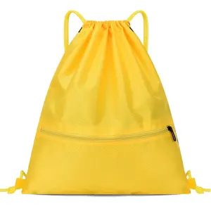 Unisex custom sports gym drawstring bag promotional eco friendly drawstring waterproof bags