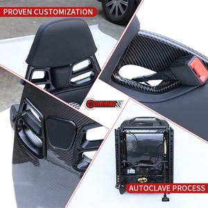 Bán chạy nhất khô sợi Carbon đua ghế TRIM xô thể thao ghế cho PORSCHE 718 911 GT3 RS - Product Image 3