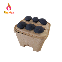Barbecue FireMagic à usage unique, mini barbecue portable en bambou biodégradable, écologique, sécurité des flammes, charbon de bois pour le camping en plein air