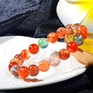Pulsera de Arusha Natural de Alta Calidad, Color Dorado, Cristal de Sol, Energía Positiva, Curación - Product Image 2