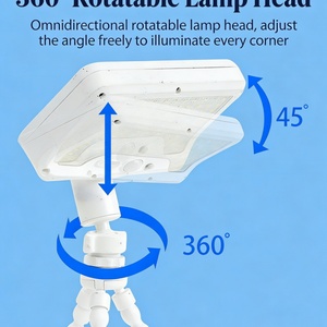 Solar <b>Light</b> Octopus Style Outdoor Clip on Lamp Ideal for Courtyards Pathway Home Walls New Model <b>Motion</b> <b>Sensor</b> Waterproof Design - Product Image 3