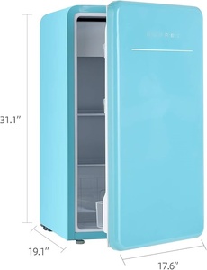 Mini 95L Small Single Door Bedroom Refrigerator 220V 50Hz Fridges Keep Fresh and Freezer Air Home Hotel Use 5star Mide - Product Image 2