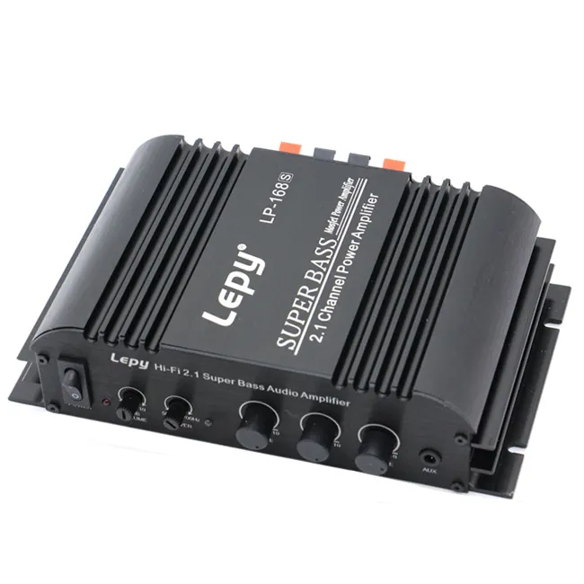 LP-168S LP-168HA Heavy Bass 2.1 channel amplifier 12v automotive power audio amplifier