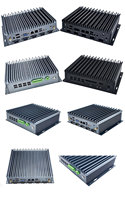 Ordenador industrial de aluminio sin ventilador I5 1245U de fábrica con 5COM GPIO y 10USB integrado WIN10/11/accesorio de ordenador Linux