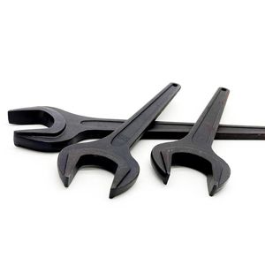 Llave de extremo abierto de acero al carbono 45, herramienta de seguridad de mango recto - Product Image 4