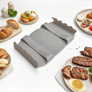 Clip isolant thermique en silicone pour grille-pain et barbecue, résistant au four, noir, rose, gris - Product Image 2