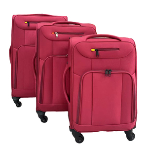 Vente en gros d'usine Osamic Ensemble 3 pièces pour hommes et femmes avec roues pivotantes Sac à roulettes Bagages en nylon - Product Image 2