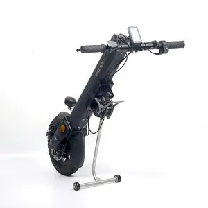 MIJO MT01 Elektro-Radstuhl Handrad-Rehabilitationstherapie Elektro-Radstuhl-Umbausatz mit Frontlicht