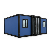 Rumah Kontainer Ekspansi Berkualitas Tinggi 2 3 4 5 Kamar Tidur Rumah Kontainer Mewah Prefab