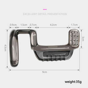 Anillo para el pene Juguetes sexuales para hombre Anillos para retrasar la eyaculación del pene Anillo inflable de silicona para el pene - Product Image 2