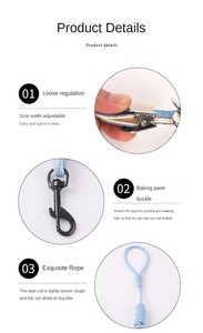 Wholesale Pet Vest Cute Dog Accessories Love Pet Supplies Outdoor Portable Dog <strong>Cat</strong> Vest <strong>Harness</strong> - Product Image 2