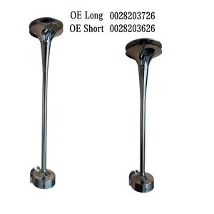 Bocina de Aire Nueva <span class=keywords><strong>GUGE</strong></span> de Acero Inoxidable 304 de 24V y Bocinas de Señal Profunda para Actros/Atego/MAN OE 0028203626/3726 - Product Image 1