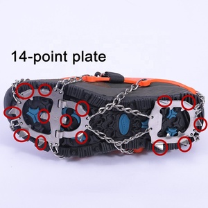 ORIENT <span class=keywords><strong>Crampons</strong></span> à glace à 13 pointes <span class=keywords><strong>Crampons</strong></span> en silicone Griffe de glace antidérapante <span class=keywords><strong>Crampons</strong></span> antidérapants pour <span class=keywords><strong>enfants</strong></span> et adultes - Product Image 4