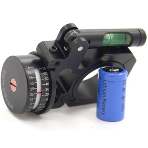 Xuyên biên giới thương mại điện tử đảo Bạc YZ-SP01 gấp Đồng hồ đo góc 25.4-30mm khung hiệu chuẩn ABS phụ kiện săn bắn - Product Image 3