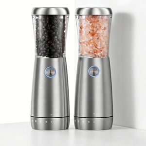 Portable Stainless Steel Large Capacity Automatic <b>Pepper</b> Mill Housewarming Gift for Home Chef - Product Image 1