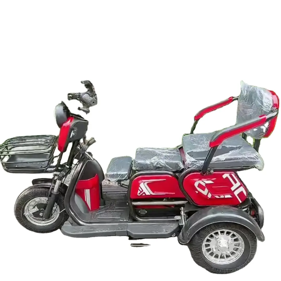 Family Use 2024 Most Powerful High Speed Electric Tricycle Electric 3 Wheel Tricycle For Adult Passengers