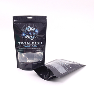 Sachets Mylar de luxe personnalisés imprimés, recyclables, refermables avec fermeture éclair et fenêtre transparente, vente en gros, directement de l'usine, faible MOQ - Product Image 1
