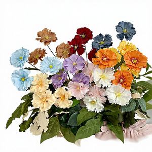 ดอกไม้ประดิษฐ์จากผ้าไหมเสมือนจริง สำหรับวันเกิด วันแม่ งานเฉลิมฉลองต่างๆ - ของตกแต่งที่มีอายุการใช้งานยาวนาน - Product Image 1