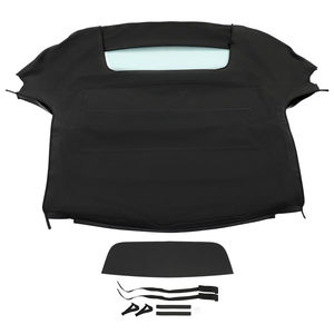 Nuovo di zecca per il 2002-09 <span class=keywords><strong>Honda</strong></span> <span class=keywords><strong>S2000</strong></span> convertibile Soft Top con HS440-S HS-399BLK-SF HS-399Blk-TW nero in vetro riscaldato - Product Image 1