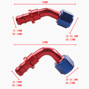 Conexiones de Tubería de Aceite AN4 AN6 AN8 AN10 AN12 de 0 Grados y 180 Grados para Reequipamiento y Mejora de Ensamblaje de Tuberías - Product Image 5