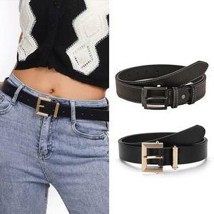 Ceinture large décontractée pour femmes de Style vintage en cuir véritable/PU avec boucle en alliage sculpté à la mode utilisation quotidienne de la taille - Product Image 1