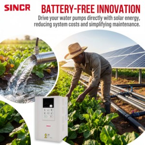 Variador de Frecuencia AC para Bombeo de Agua de 200 kW, Inversor para Bomba Solar de 260 HP, Pantalla LED, Bomba Sumergible, 50/60 Hz, <span class=keywords><strong>SINCR</strong></span> SV200A - Product Image 2