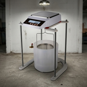Máquina <span class=keywords><strong>de</strong></span> Prueba <span class=keywords><strong>de</strong></span> Densidad <span class=keywords><strong>de</strong></span> Gránulos <span class=keywords><strong>de</strong></span> Plástico y Caucho <span class=keywords><strong>de</strong></span> Alta Precisión, Analizador <span class=keywords><strong>de</strong></span> Densidad Digital con Balanza Hidrostática - Product Image 1