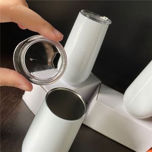 6Oz 180Ml Stemless Vacuum Stainless Steel Seamless Inside Wine Tumbler Sublimation Blank Insulated <b>Champagne</b> Flute - Product Image 3