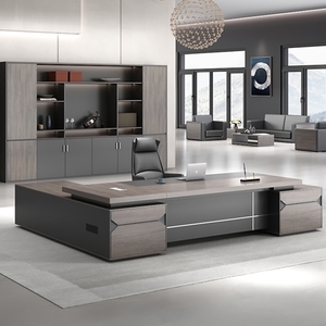 Moderno Escritorio de Oficina Convertible en Forma de L Muebles Comerciales para CEO Muebles Ejecutivos para Oficina Privada de Gerente <span class=keywords><strong>CE</strong></span> - Product Image 2