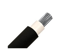 Câble solaire en cuivre étamé torsadé de haute qualité 4mm² 6mm² pour systèmes solaires photovoltaïques, isolation XLPO 0,6/1KV, câble électrique