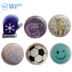 Bolsa de Gel Frío/Caliente Redonda, Reutilizable y Personalizada HANERSHI, con Diseño de Dibujos Animados, <span class=keywords><strong>para</strong></span> Terapia Corporal Refrescante, Alivio del Dolor y <span class=keywords><strong>el</strong></span> Estrés - Product Image 1