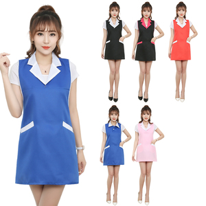 sachin and babi light blue dress Custom Casino Cocktail Uniforms